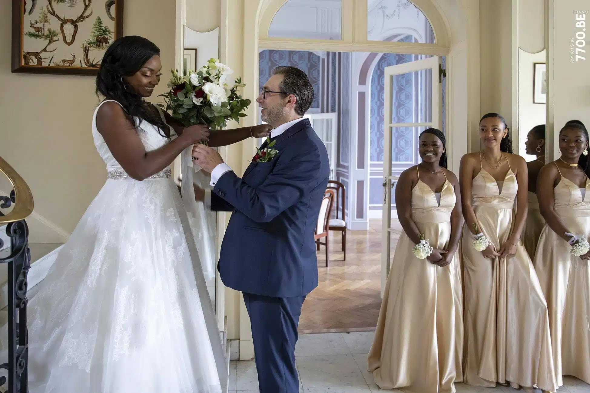 Quelques photos du reportage de mariage photos Vidéo et Drone réalisé par le Studio 7700.BE Chez Fhano