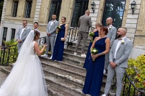 Photos issues du reportage photos vidéo de mariage couvert par le Studio 7700BE Chez Fhano - JUSTINE ET GUILLAUME 04 06 2022