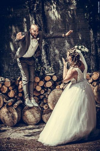 Photos issues du reportage photos vidéo de mariage couvert par le Studio 7700BE Chez Fhano - JUSTINE ET GUILLAUME 04 06 2022