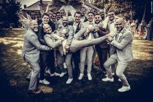 Photos issues du reportage photos vidéo de mariage couvert par le Studio 7700BE Chez Fhano - JUSTINE ET GUILLAUME 04 06 2022